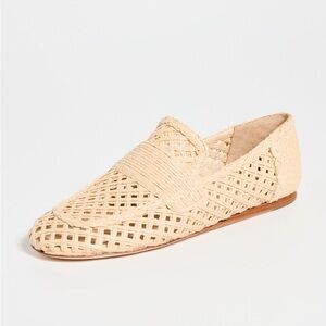 Vince Davis Raffia Flats